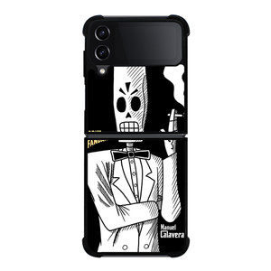 MANNY CALAVERA GRIM FANDANGO Samsung Galaxy Z Flip 4 5G Case Cover MANNY CALAVERA GRIM FANDANGO Samsung Galaxy Z Flip 4 5G Case Cover
