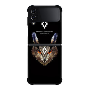 MARCELO BURLON OWL Samsung Galaxy Z Flip 4 5G Case Cover