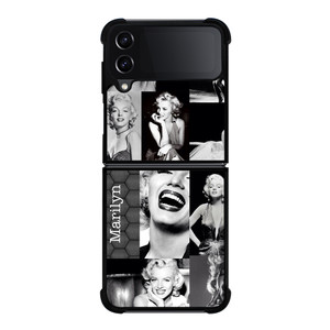 MARILYN MONROE PHOTO COLLAGE Samsung Galaxy Z Flip 4 5G Case Cover