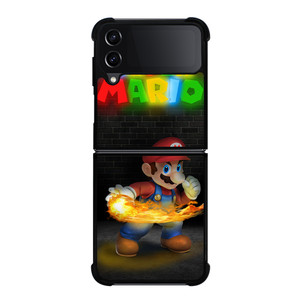 MARIO BROSS FIRE Samsung Galaxy Z Flip 4 5G Case Cover