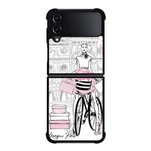 MEGAN HESS FASHION 2 Samsung Galaxy Z Flip 4 5G Case Cover