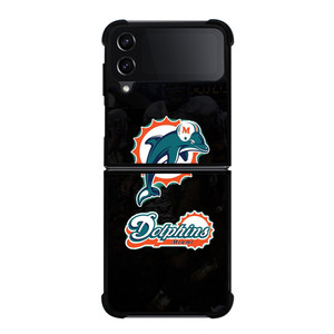 MIAMI DOLPHINS NFL ICON 1 Samsung Galaxy Z Flip 4 5G Case Cover