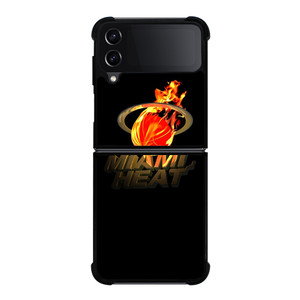 MIAMI HEAT FIRE LOGO Samsung Galaxy Z Flip 4 5G Case Cover