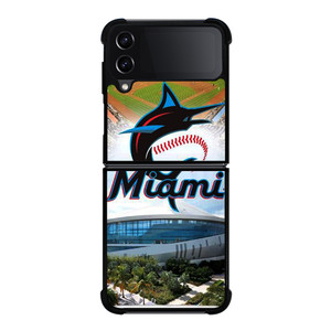 MIAMI MARLINS 1 Samsung Galaxy Z Flip 4 5G Case Cover