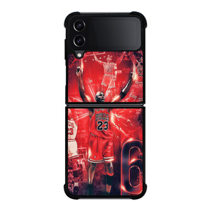MICHAEL JORDAN COLLAGE Samsung Galaxy Z Flip 4 5G Case Cover