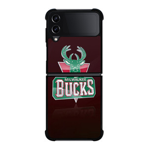 MILWAUKEE BUCKS NBA TEAM Samsung Galaxy Z Flip 4 5G Case Cover MILWAUKEE BUCKS NBA TEAM Samsung Galaxy Z Flip 4 5G Case Cover