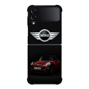 MINI COOPER CAR Samsung Galaxy Z Flip 4 5G Case Cover MINI COOPER CAR Samsung Galaxy Z Flip 4 5G Case Cover