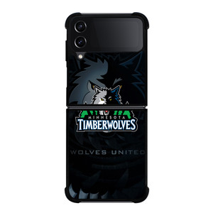 MINNESOTA TIMBERWOLVES ICON Samsung Galaxy Z Flip 4 5G Case Cover MINNESOTA TIMBERWOLVES ICON Samsung Galaxy Z Flip 4 5G Case Cover