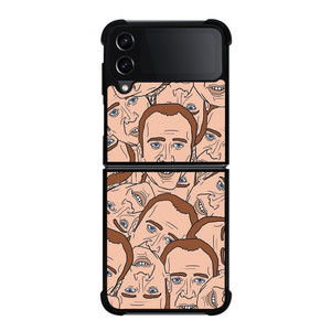 NICOLAS CAGE COLLAGE Samsung Galaxy Z Flip 4 5G Case Cover