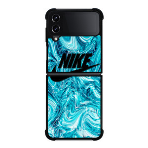 NIKE BLUE FINE Samsung Galaxy Z Flip 4 5G Case Cover
