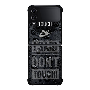 NIKE DON'T TOUCH MY PHONE Samsung Galaxy Z Flip 4 5G Case Cover