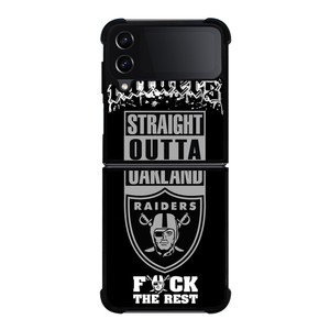 OAKLAND RAIDERS 4 Samsung Galaxy Z Flip 4 5G Case Cover OAKLAND RAIDERS 4 Samsung Galaxy Z Flip 4 5G Case Cover