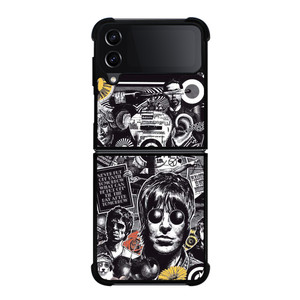 OASIS BAND COLLAGE Samsung Galaxy Z Flip 4 5G Case Cover OASIS BAND COLLAGE Samsung Galaxy Z Flip 4 5G Case Cover