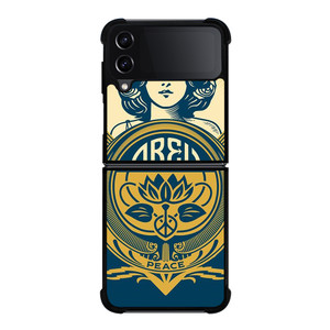 OBEY PEACE Samsung Galaxy Z Flip 4 5G Case Cover