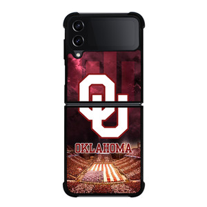 OKLAHOMA SOONERS NFL LOGO Samsung Galaxy Z Flip 4 5G Case Cover OKLAHOMA SOONERS NFL LOGO Samsung Galaxy Z Flip 4 5G Case Cover