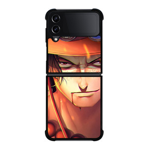 ONE PIECE ACE FACE Samsung Galaxy Z Flip 4 5G Case Cover