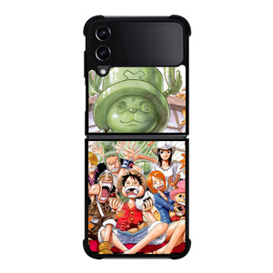 ONE PIECE LUFFY FRIENDS Samsung Galaxy Z Flip 4 5G Case Cover