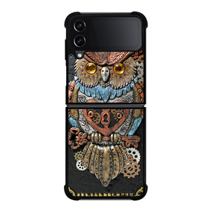 OWL STEAMPUNK BOOK Samsung Galaxy Z Flip 4 5G Case Cover