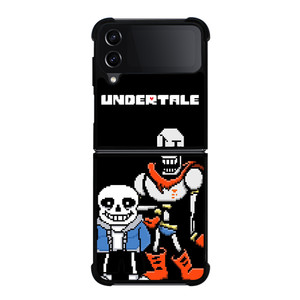 PAPYRUS AND SANS UNDERTALE 8BIT Samsung Galaxy Z Flip 4 5G Case Cover PAPYRUS AND SANS UNDERTALE 8BIT Samsung Galaxy Z Flip 4 5G Case Cover