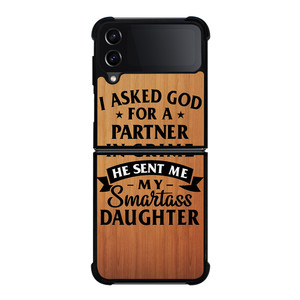 PARTNER IN CRIME DAUGHTER Samsung Galaxy Z Flip 4 5G Case Cover