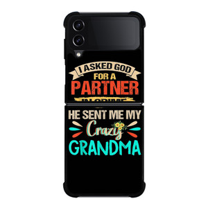 PARTNER IN CRIME GRANDMA 3 Samsung Galaxy Z Flip 4 5G Case Cover