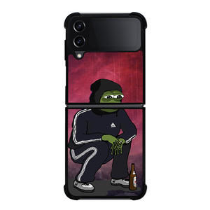 PEPE THE SMUG SAD Samsung Galaxy Z Flip 4 5G Case Cover