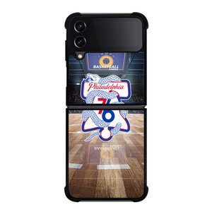 PHILADELPHIA 76ERS NBA LOGO Samsung Galaxy Z Flip 4 5G Case Cover