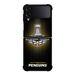 PITTSBURGH PENGUINS STANLEY CHAMPIONS Samsung Galaxy Z Flip 4 5G Case Cover