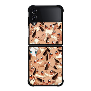 POKEMON EEVEE BABY COLLAGE Samsung Galaxy Z Flip 4 5G Case Cover