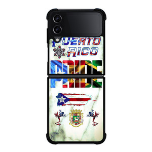 PUERTO RICO FLAG PRIDE Samsung Galaxy Z Flip 4 5G Case Cover PUERTO RICO FLAG PRIDE Samsung Galaxy Z Flip 4 5G Case Cover