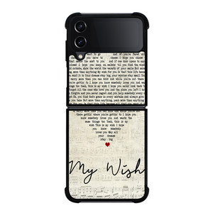 RASCAL FLATTS LYRIC Samsung Galaxy Z Flip 4 5G Case Cover