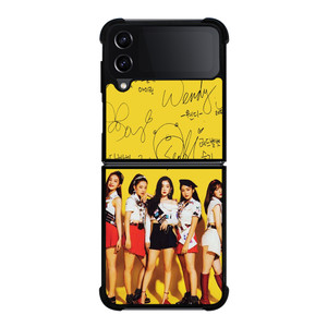 RED VELVET SIGNATURE Samsung Galaxy Z Flip 4 5G Case Cover