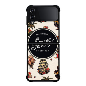 SAILOR JERRY PATTERN Samsung Galaxy Z Flip 4 5G Case Cover