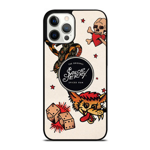 SAILOR JERRY TATTOO LOGO iPhone 12 Pro Max Case Cover SAILOR JERRY TATTOO LOGO iPhone 12 Pro Max Case Cover
