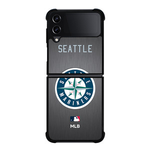 SEATTLE MARINERS MLB LOGO 2 Samsung Galaxy Z Flip 4 5G Case Cover