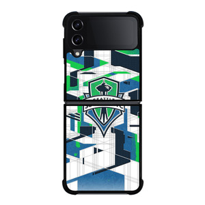 SEATTLE SOUNDERS SOCCER Samsung Galaxy Z Flip 4 5G Case Cover SEATTLE SOUNDERS SOCCER Samsung Galaxy Z Flip 4 5G Case Cover