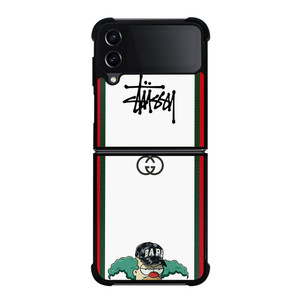 STUSSY X BAPE Samsung Galaxy Z Flip 4 5G Case Cover