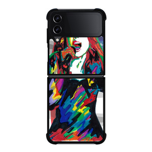 TAYLOR SWIFT AMERICANA Samsung Galaxy Z Flip 4 5G Case Cover TAYLOR SWIFT AMERICANA Samsung Galaxy Z Flip 4 5G Case Cover