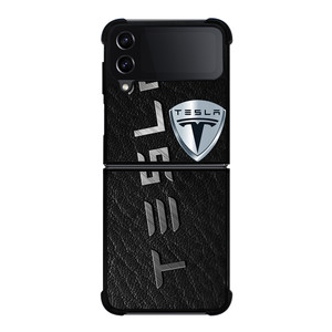 TESLA LOGO NEW Samsung Galaxy Z Flip 4 5G Case Cover
