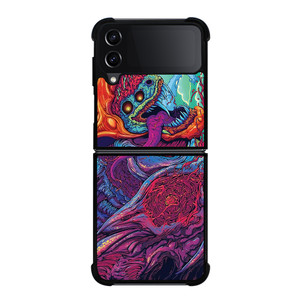THE HYPER BEAST ART Samsung Galaxy Z Flip 4 5G Case Cover