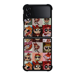 THE POWERPUFF GIRLS COLLAGE Samsung Galaxy Z Flip 4 5G Case Cover