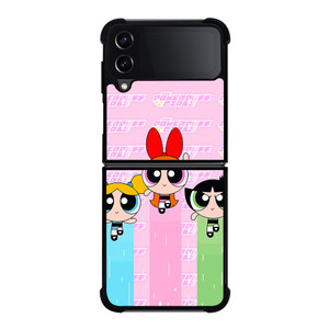 THE POWERPUFF GIRLS CUTE Samsung Galaxy Z Flip 4 5G Case Cover