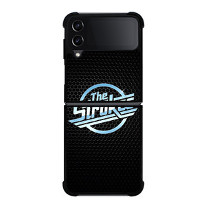 THE STROKES LOGO METAL Samsung Galaxy Z Flip 4 5G Case Cover