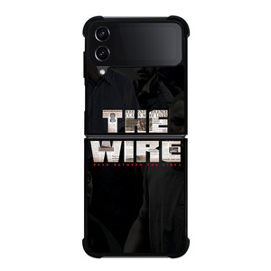 THE WIRE LOGO Samsung Galaxy Z Flip 4 5G Case Cover