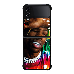 TRAVIS SCOTT AMERICAN RAPPER Samsung Galaxy Z Flip 4 5G Case Cover