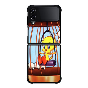 TWEETY BIRD CAGE Samsung Galaxy Z Flip 4 5G Case Cover