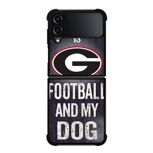 UNIVERSITY GEORGIA BULLDOGS 5 Samsung Galaxy Z Flip 4 5G Case Cover