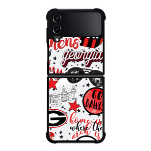 UNIVERSITY GEORGIA BULLDOGS UGA Samsung Galaxy Z Flip 4 5G Case Cover UNIVERSITY GEORGIA BULLDOGS UGA Samsung Galaxy Z Flip 4 5G Case Cover
