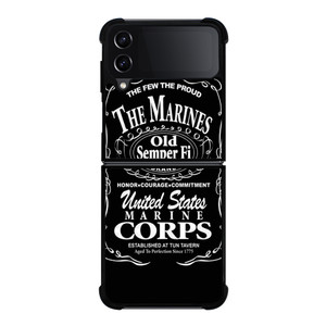 USMC MARINE SEMPER FI 1 Samsung Galaxy Z Flip 4 5G Case Cover