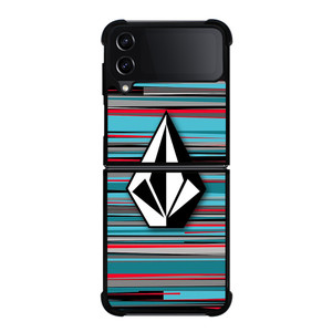 VOLCOM STRIPE LOGO Samsung Galaxy Z Flip 4 5G Case Cover